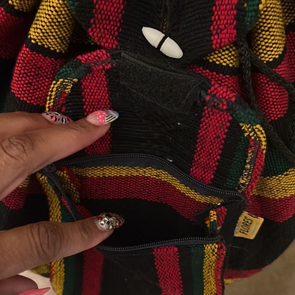 Back pack (Rasta colors) Lightweight - Picture 3 of 12